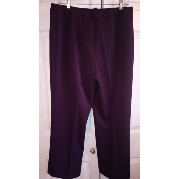 East 5th Women's Deep Plum Dress Pants Size 10 - Picture 2 of 6